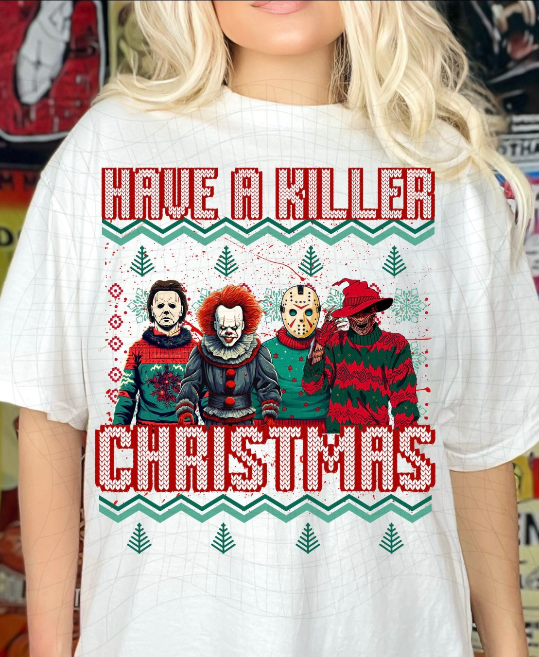 Have a killer Christmas t-shirt