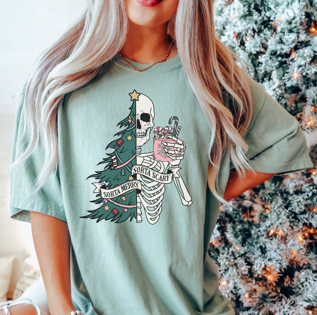 Sorta merry sorta scary T-shirt