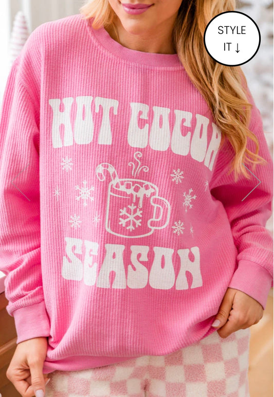 Hot Cocoa Season Sweatshirt