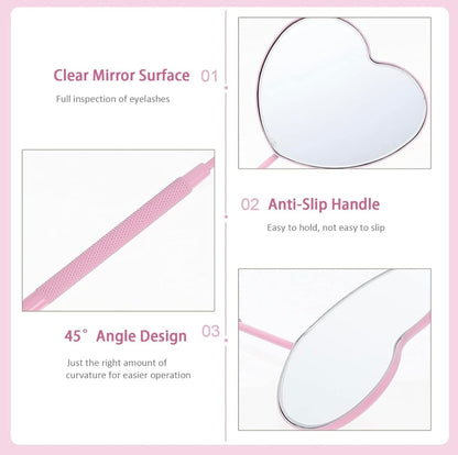 PINK HEART EYELASH SCOPE