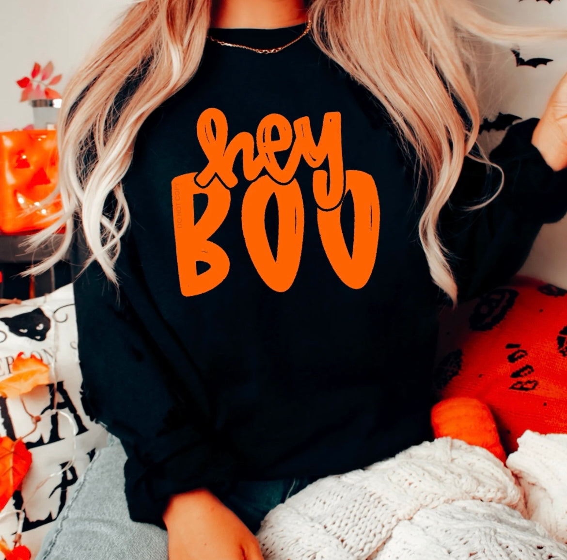 Hey Boo sweatshirt