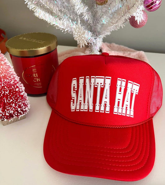 Santa trucker hat