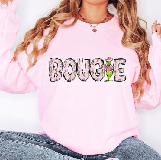 Bougie grinch sweatshirt