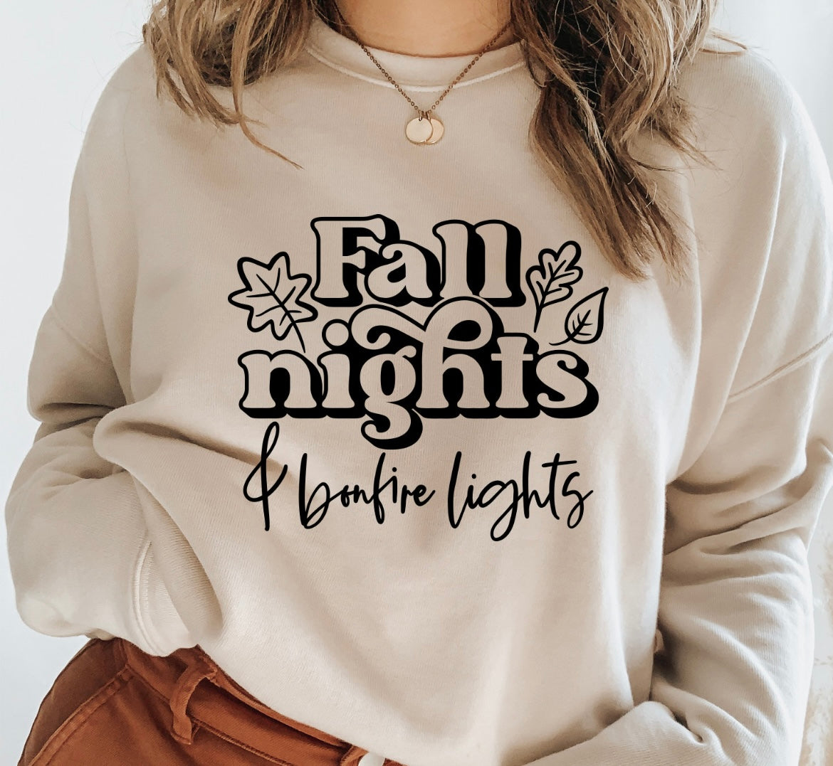 Fall nights sweatshirt