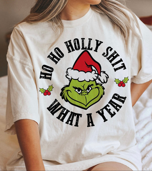 What a year grinch t-shirt