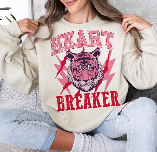 Heart Breaker Tiger sweatshirt