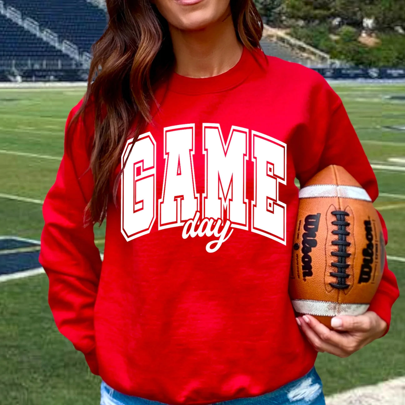 Game day sweater