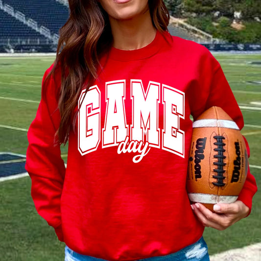 Game day sweater