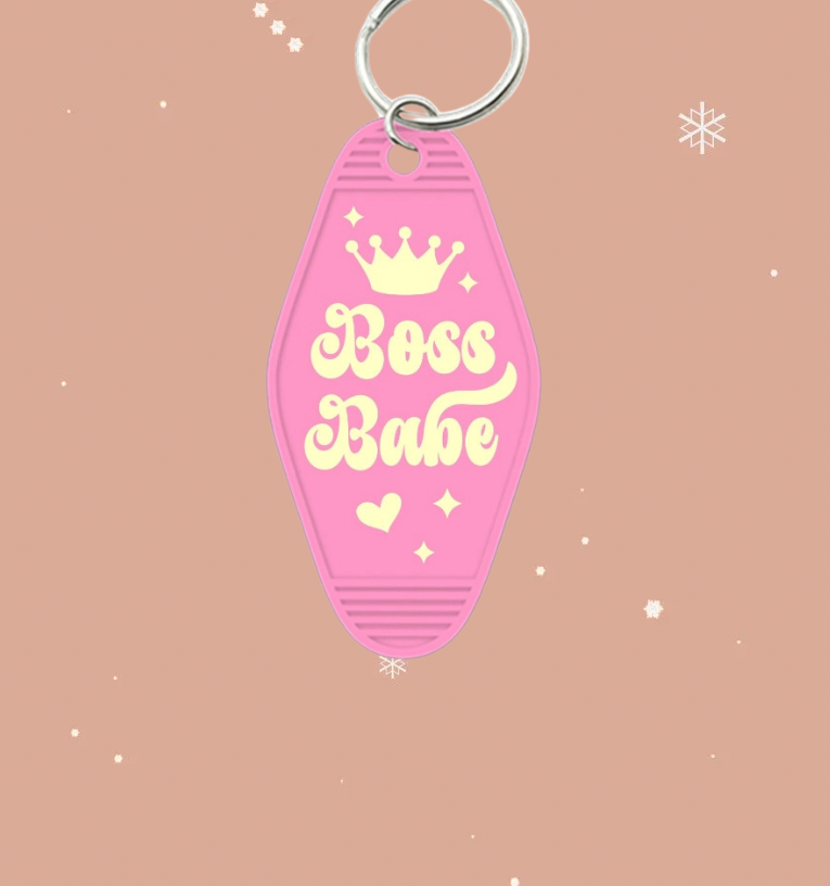 Boss Babe Keychain