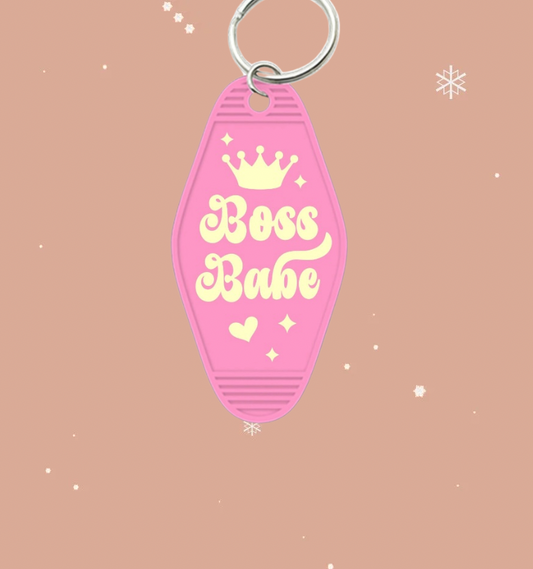 Boss Babe Keychain