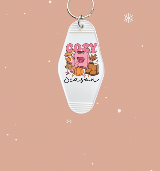 Cozy Season Keychain