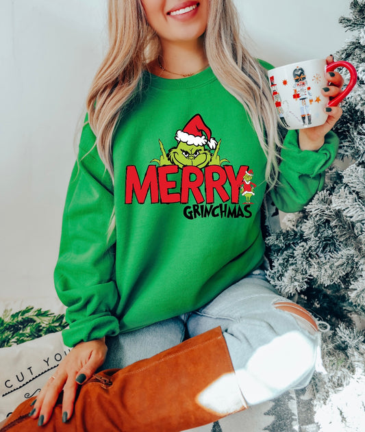 Merry Grinchmas sweatshirt