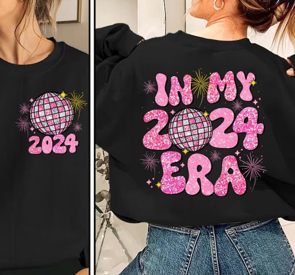 In my 2024 era Sweatshirt front and back