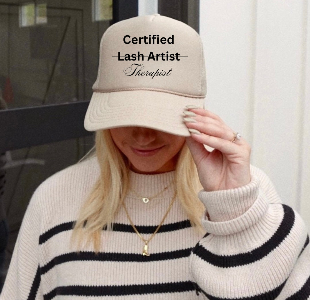 Certified Lash Artist / Therapist Trucker Hat