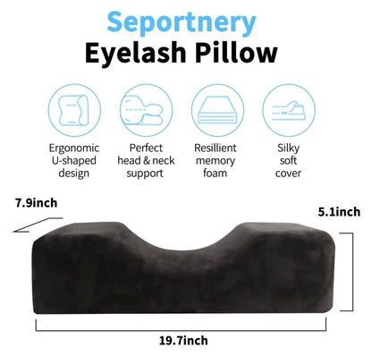 Lash Pillow With Pockets For Storage