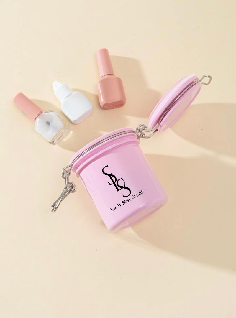 PINK GLUE STORAGE CONTAINER