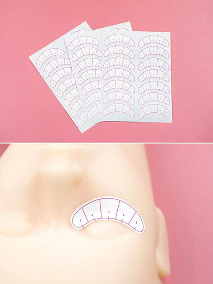 Lash Mapping Stickers