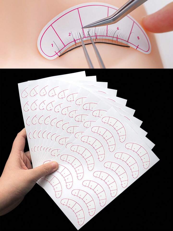 Lash Mapping Stickers