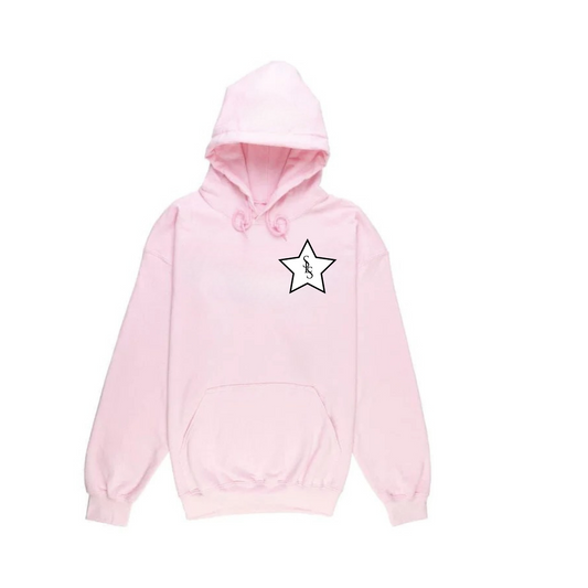 Star Hoodie Pink