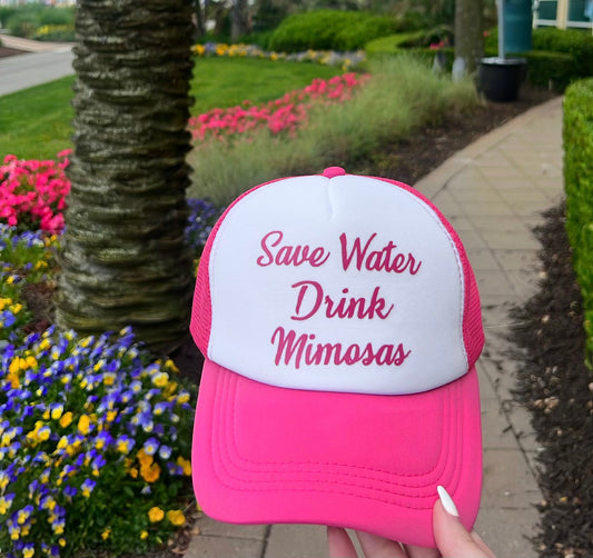 Save water (trucker hat)