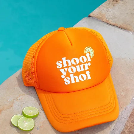 Shoot your shot (trucker hat)